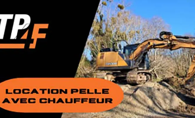 Travaux de terrassement pour construction, Dunkerque, TP4F